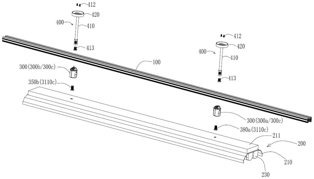 Novel fast-assembly type lamp structure