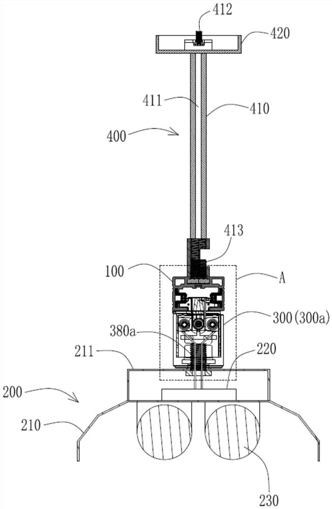 Novel fast-assembly type lamp structure