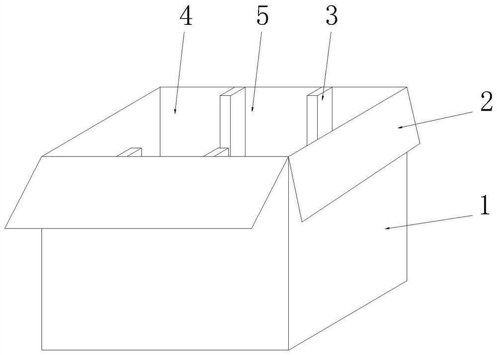 Combined carton based on in-built reinforcement technology