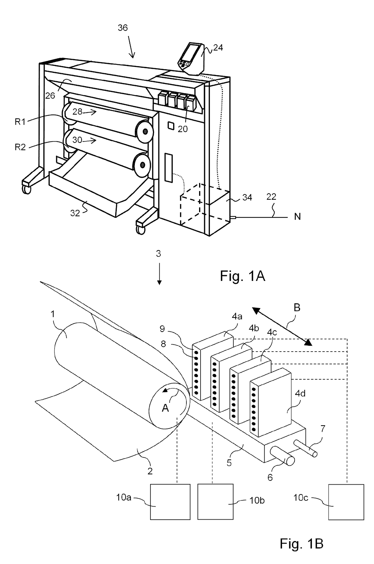 Method for detecting an operating state of an inkjet print head nozzle