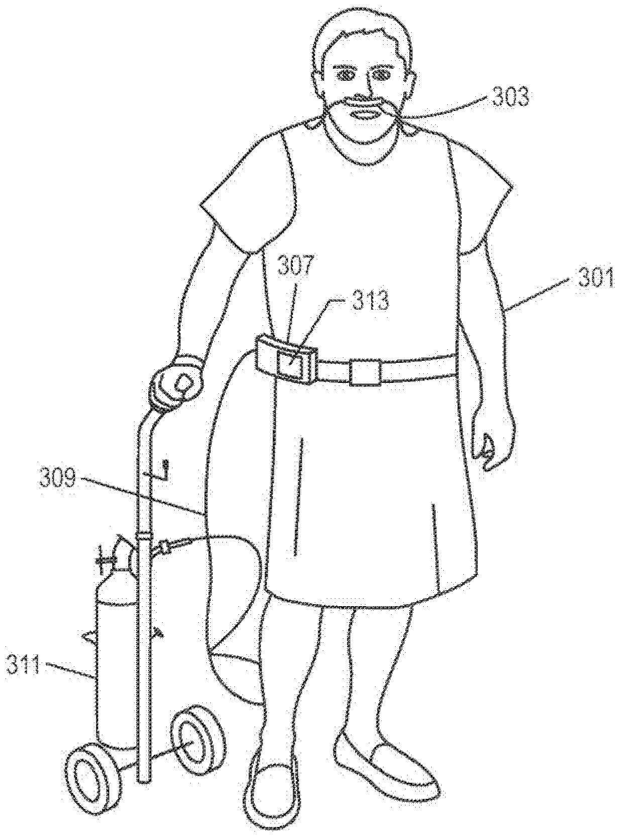 Methods, systems and devices for non-invasive ventilation comprising a non-sealed ventilation interface featuring a free-space nozzle