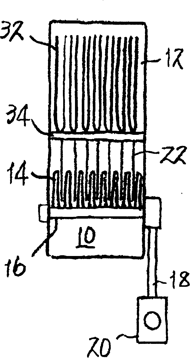 Hydrogen oxygen mixed gas burner