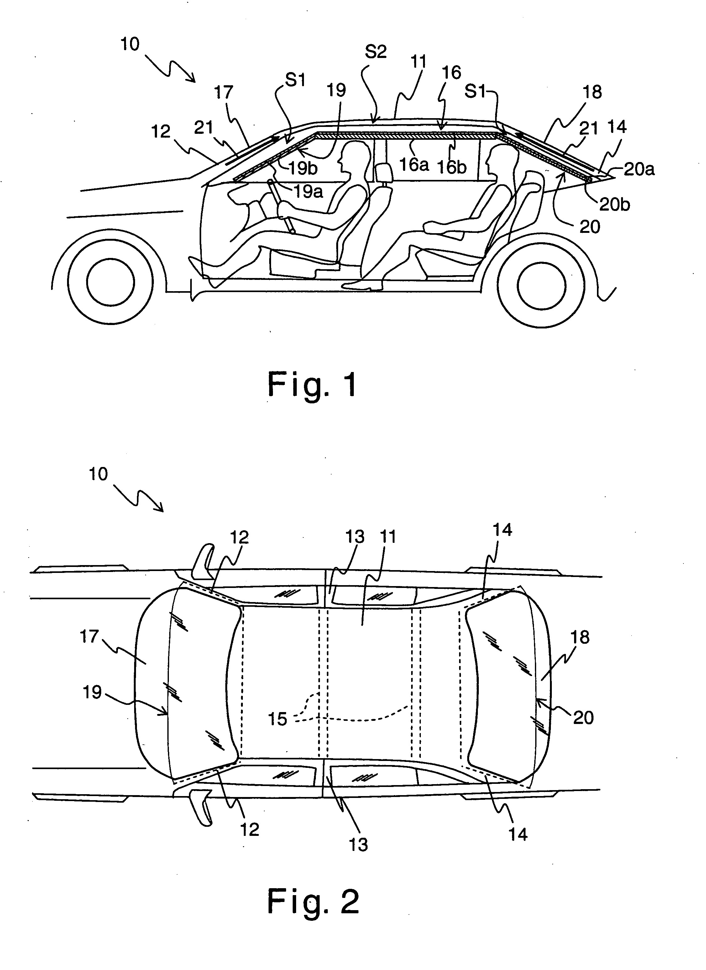 Vehicle body structure with heat radiation insulating arrangement