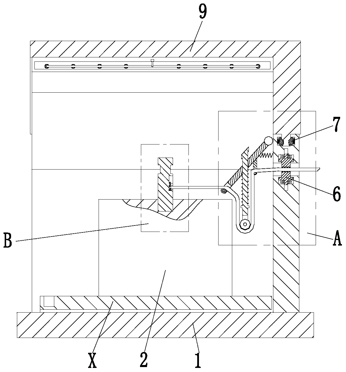 Outdoor oil-immersed power transformer