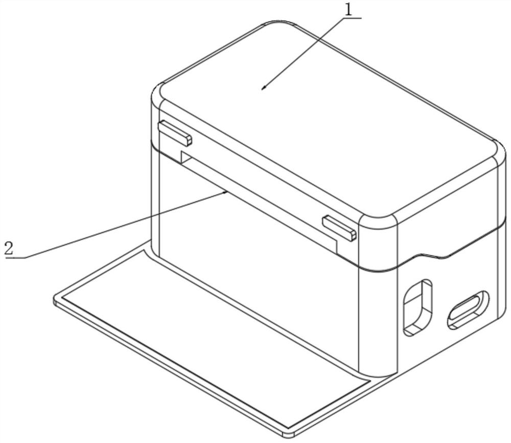 Laser printer with reverse paper feeding correction device