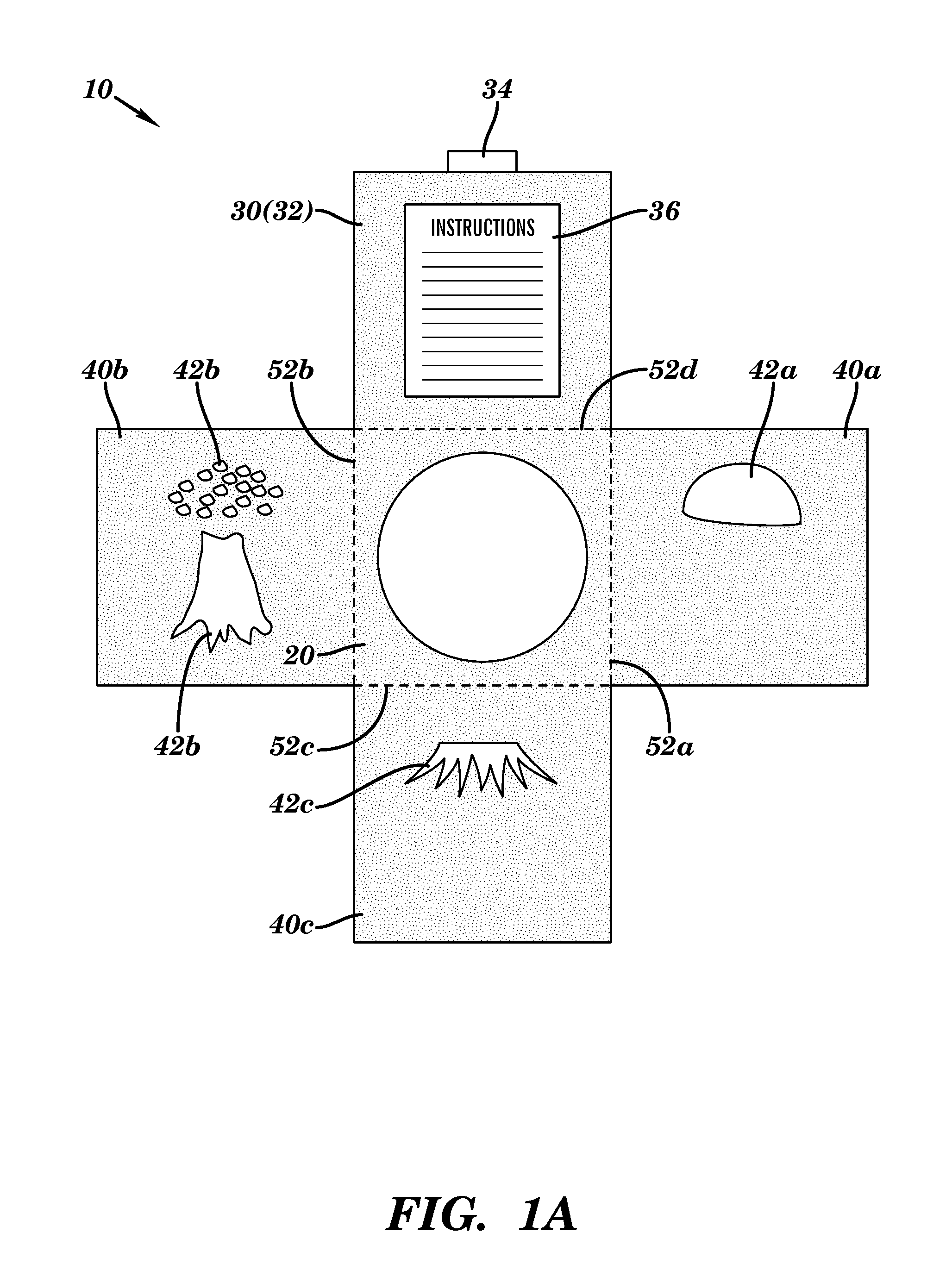 Self-aligning stencil device