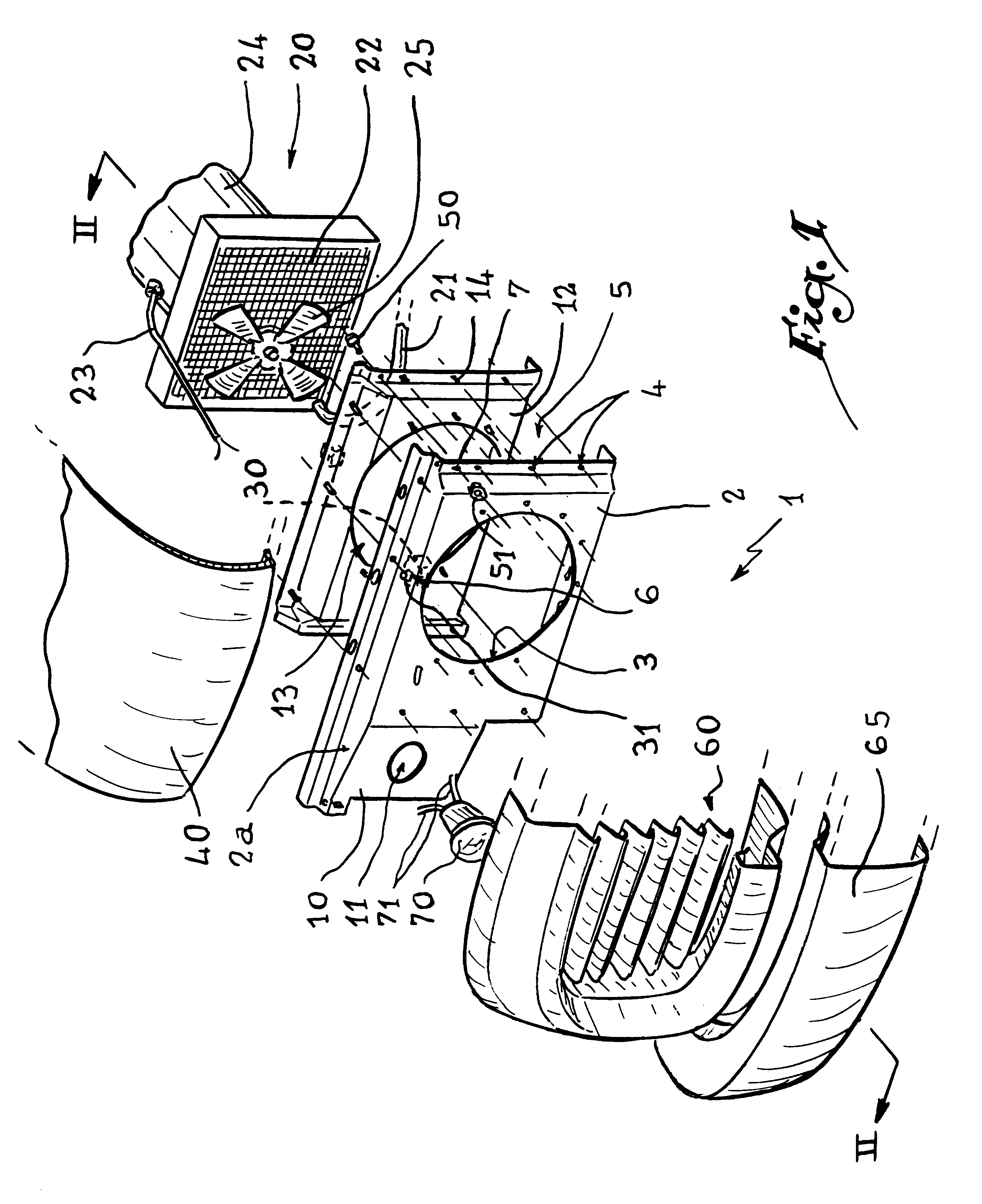 Front panel bodywork element for an automobile including a reinforcing element