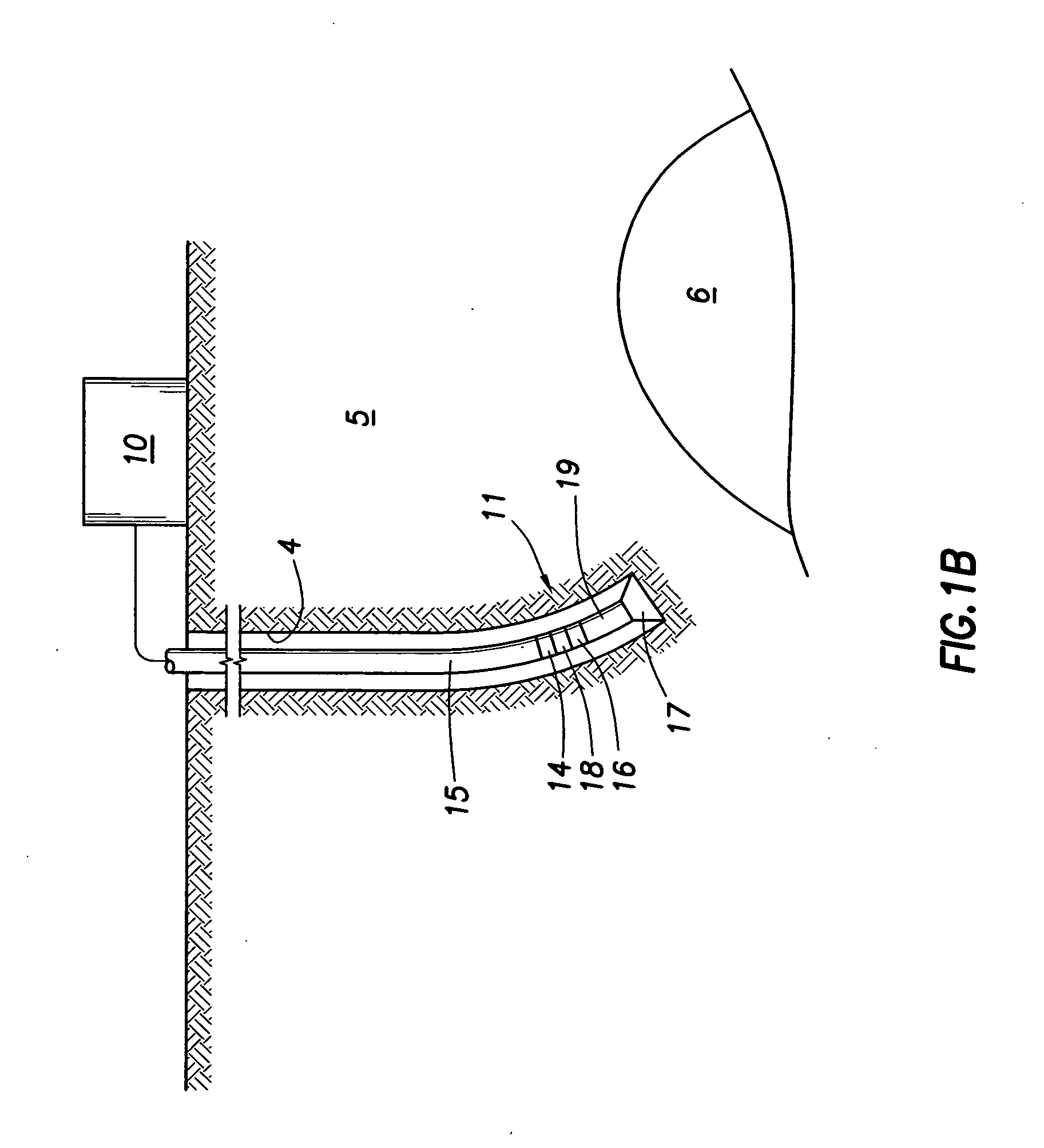 Method and system for determining an electromagnetic response from an earth formation and method of drilling a borehole