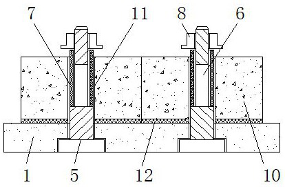 A manhole cover prefabricated component mold capable of adjusting diameter