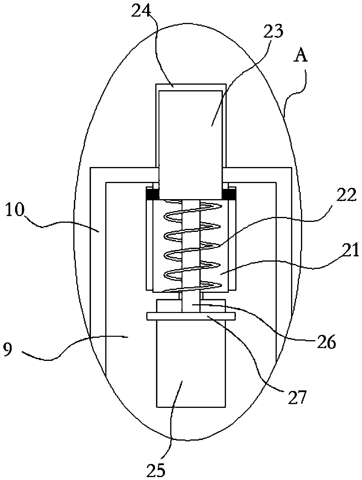 Dust-removing photovoltaic power generation device