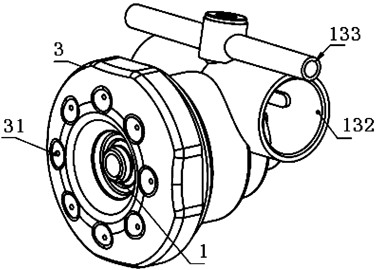 Spray head capable of changing water type and massage bathtub with same