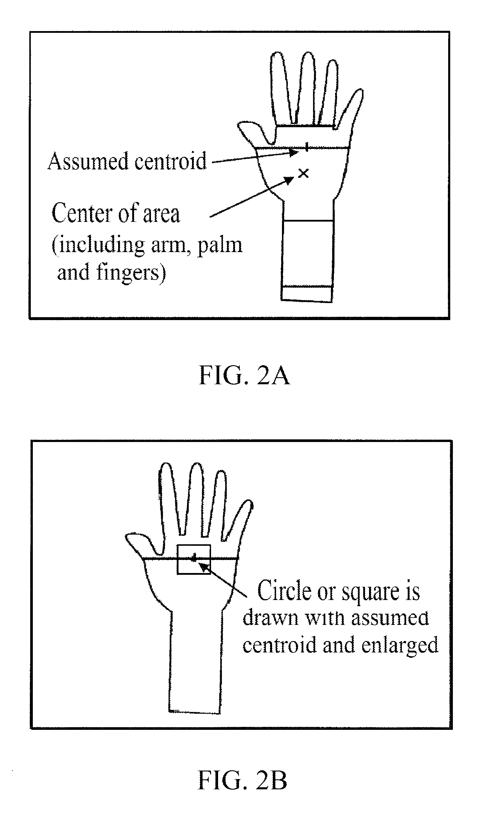Gesture recognition device, method, program, and computer-readable medium upon which program is stored