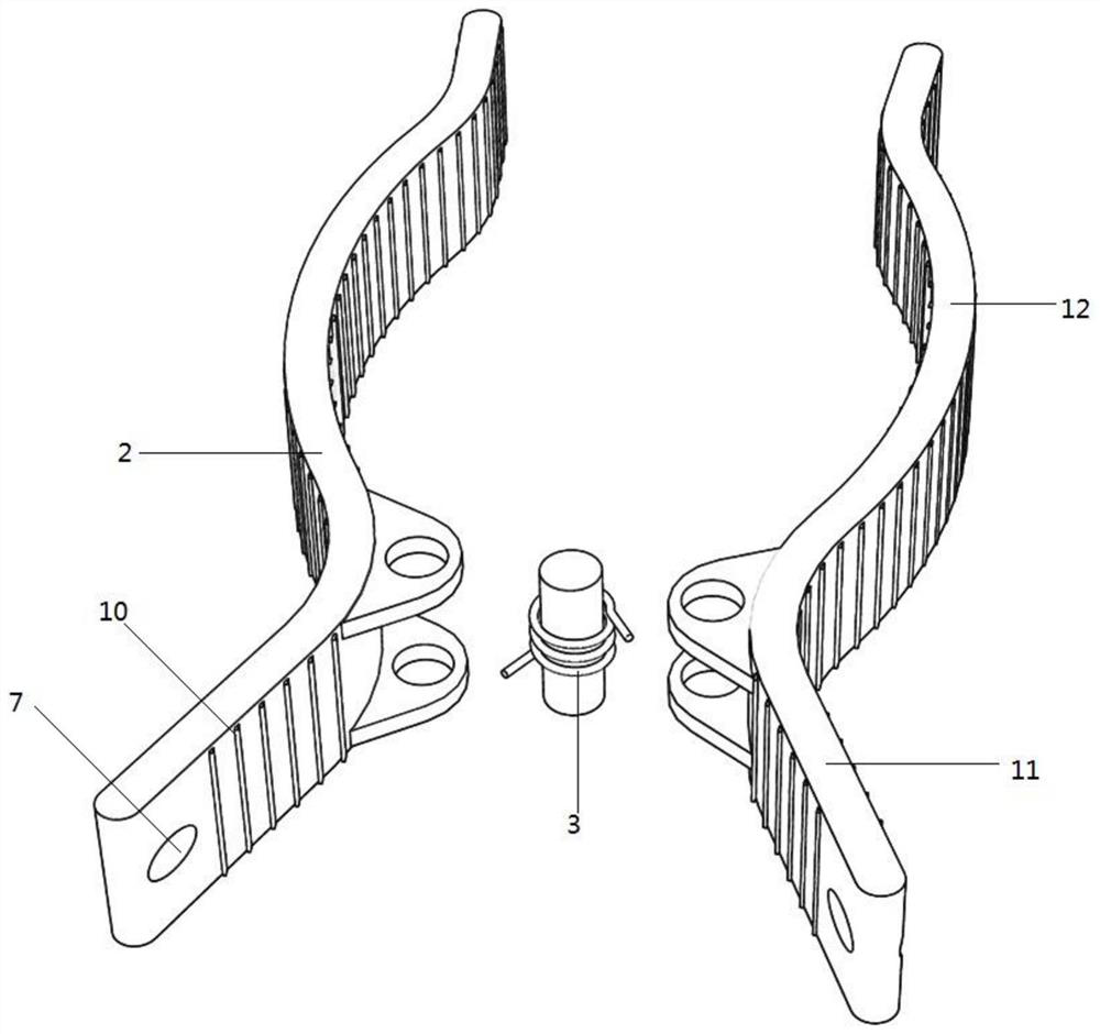 Oral ulcer fixed-point nursing device