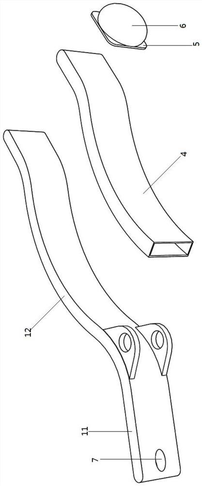 Oral ulcer fixed-point nursing device