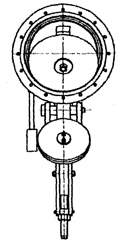 Passive switch for pool type reactor core and pool