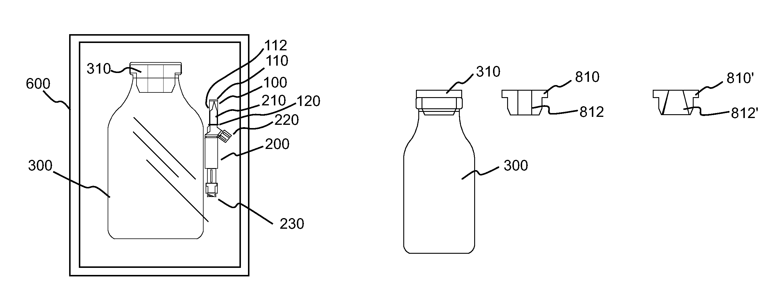 Fluid path connectors and container spikes for fluid delivery
