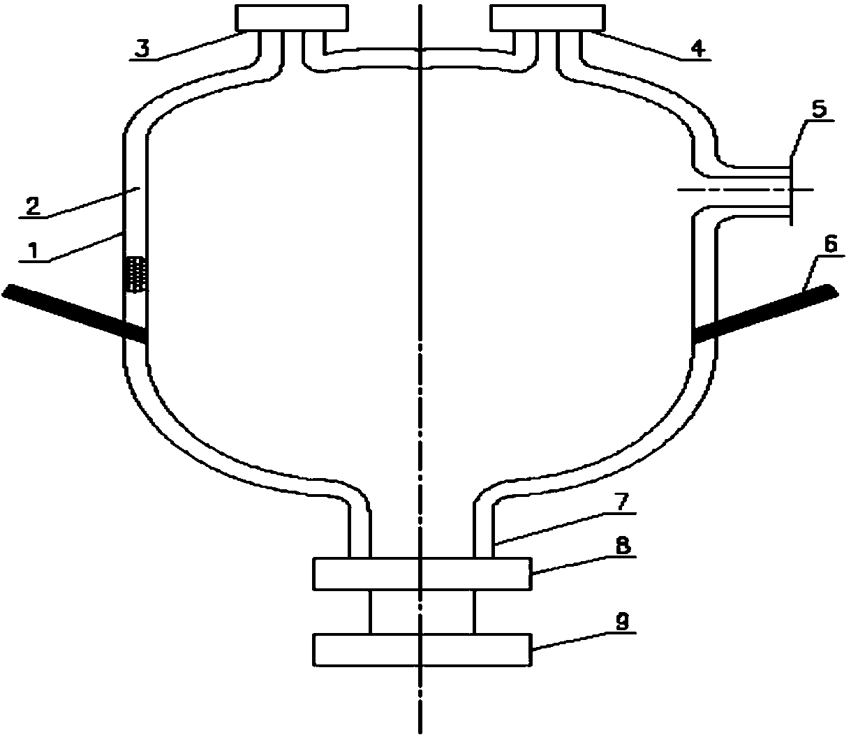 Magnesium metal smelting method and device employing plasma torch heating technology