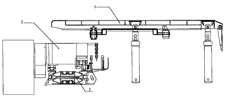 Comprehensive mechanized coal mining method through cantilever support