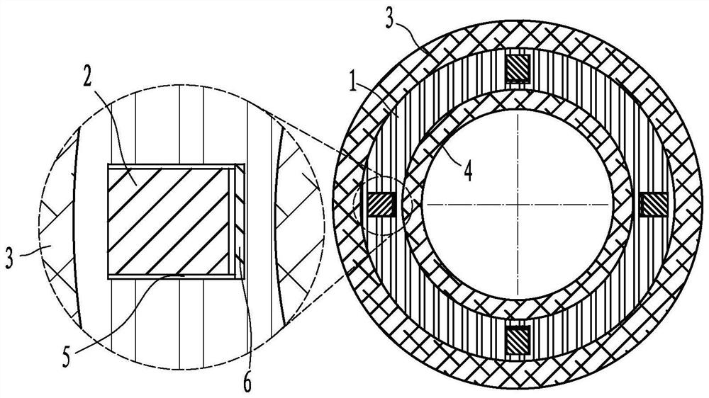 Self-sealing type composite pipe seal and pipe fittings formed by same