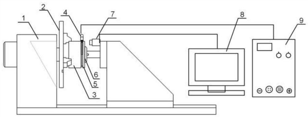 Circumferential weld narrow gap MAG welding process simulation and molten pool information acquisition device and method