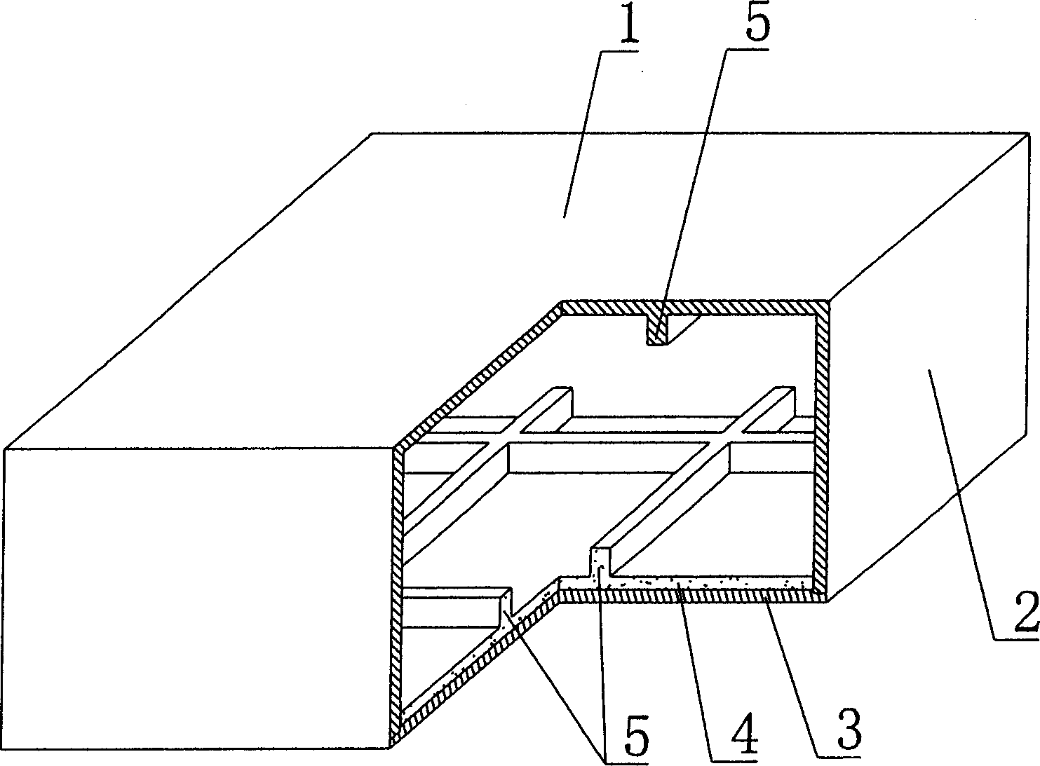 Shuttering member