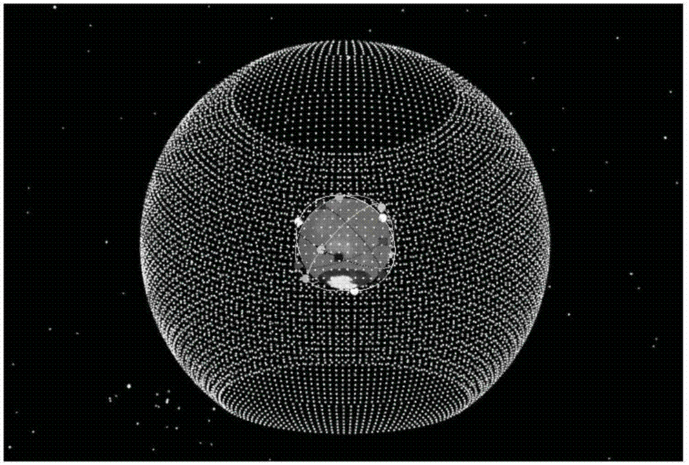Navigation satellite low-orbit monitoring constellation optimization design method