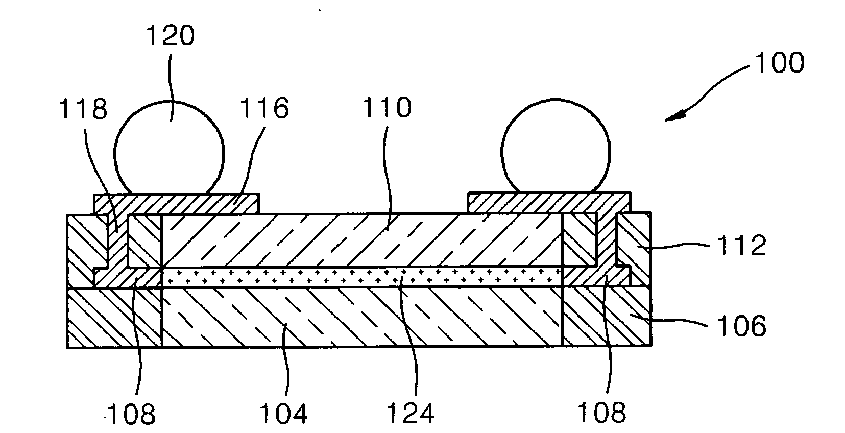 Wafer level stacked package having via contact in encapsulation portion and manufacturing method thereof