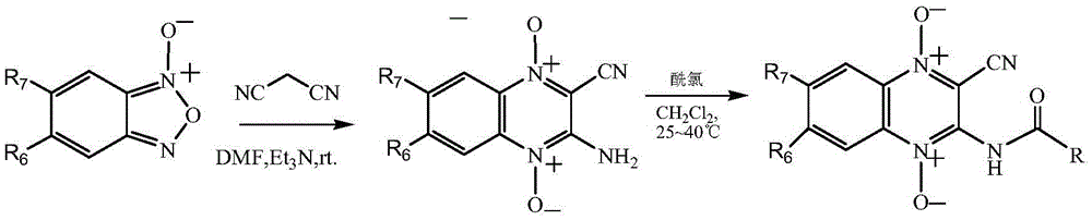 Quinoxaline-N1,N4-dioxide derivatives with antimicrobial activity