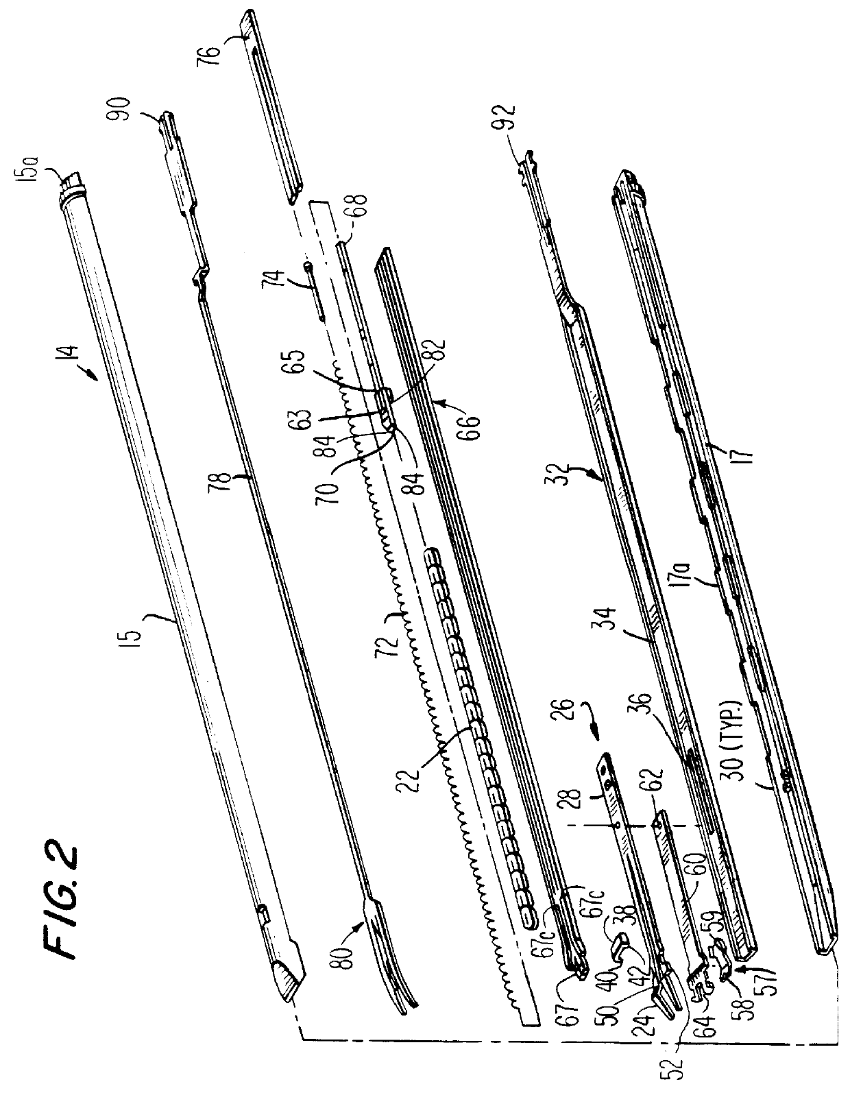 Apparatus and method for applying latchless surgical clips