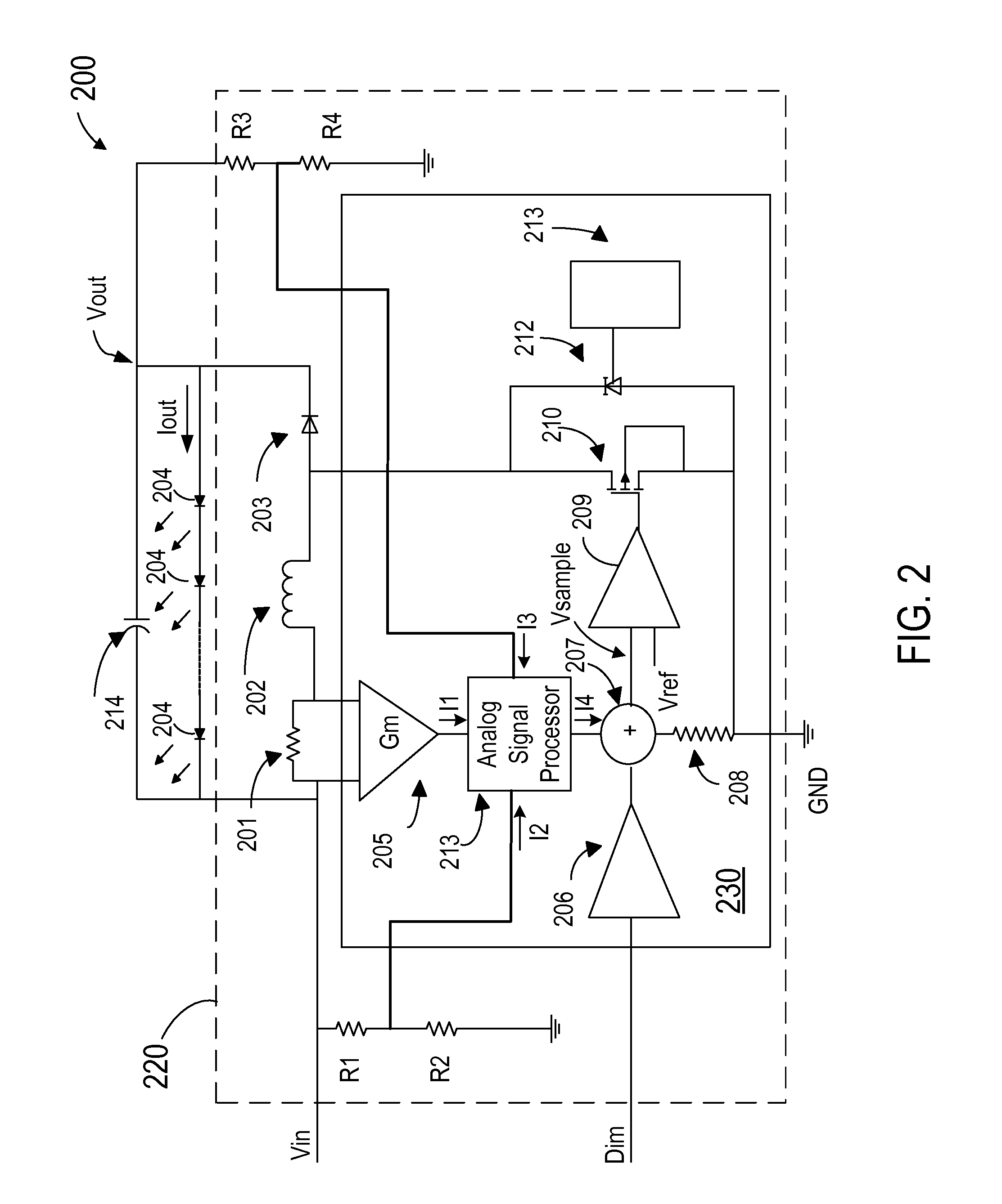 Methods and systems for LED driver having constant output current