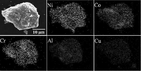 Single-phase high-entropy alloy with micron/nano crystal grain composite structure