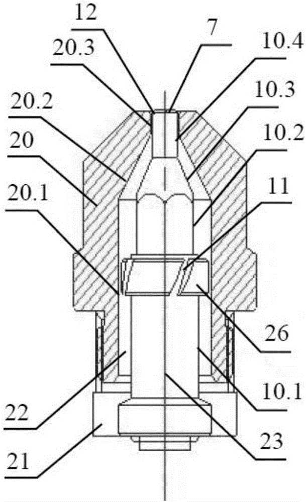 Gas jet flow type blue adding combined ejector and application thereof