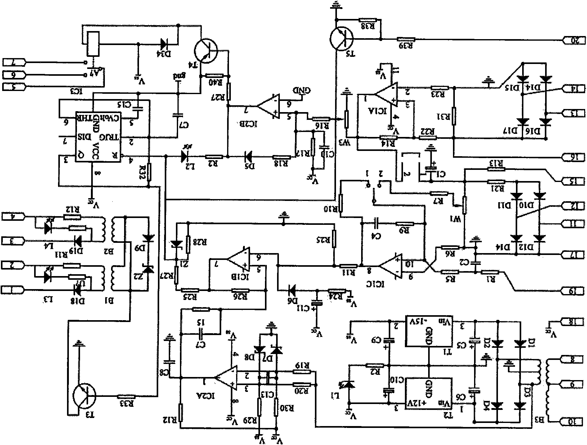 Intelligent voltage-regulation alternating-current electric desalting power unit