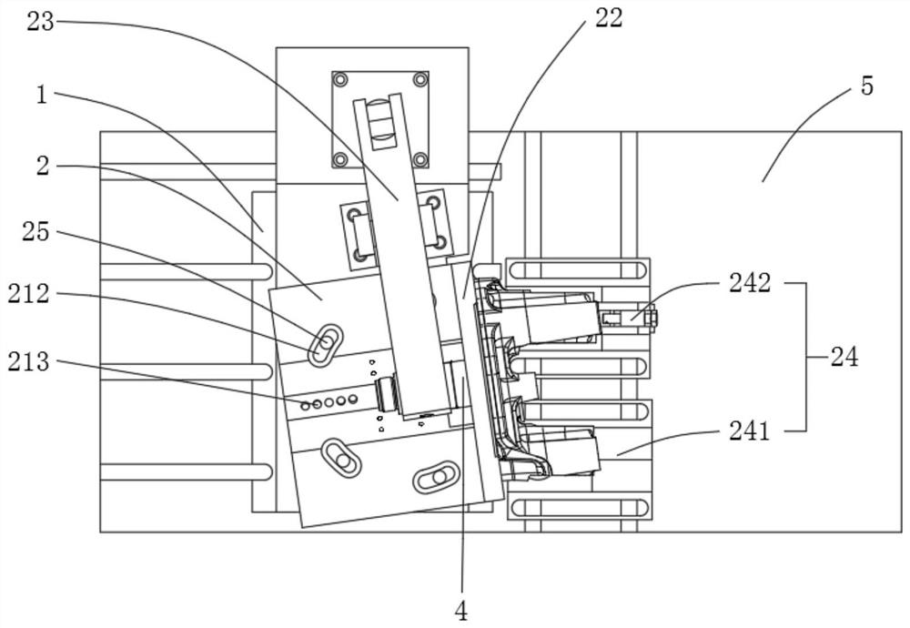 Positioning device for rough milling of inner and outer sides of upper and lower lugs of steering knuckle