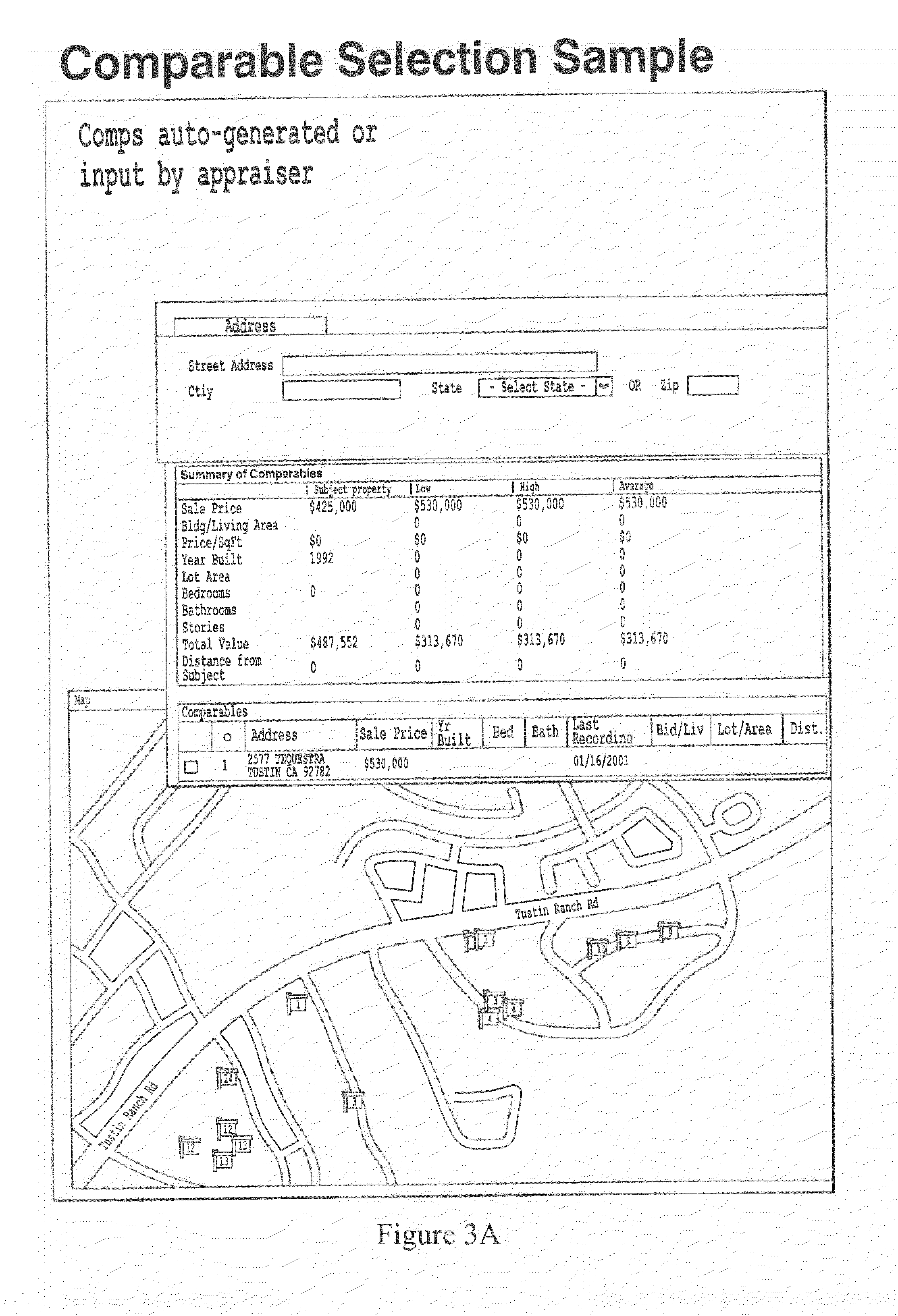 Method, computer program product, device, and system for creating an electronic appraisal report and auditing system