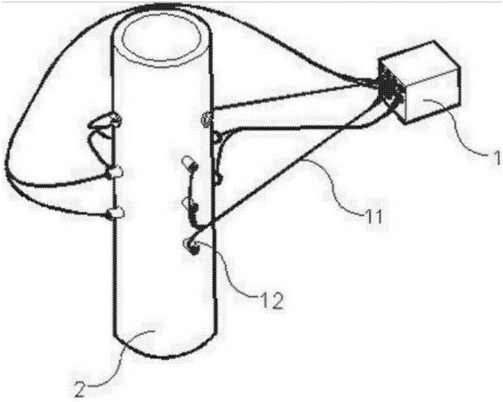 Automobile exhaust purification treatment method and device adopted in automobile exhaust purification treatment method