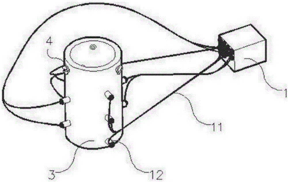 Automobile exhaust purification treatment method and device adopted in automobile exhaust purification treatment method