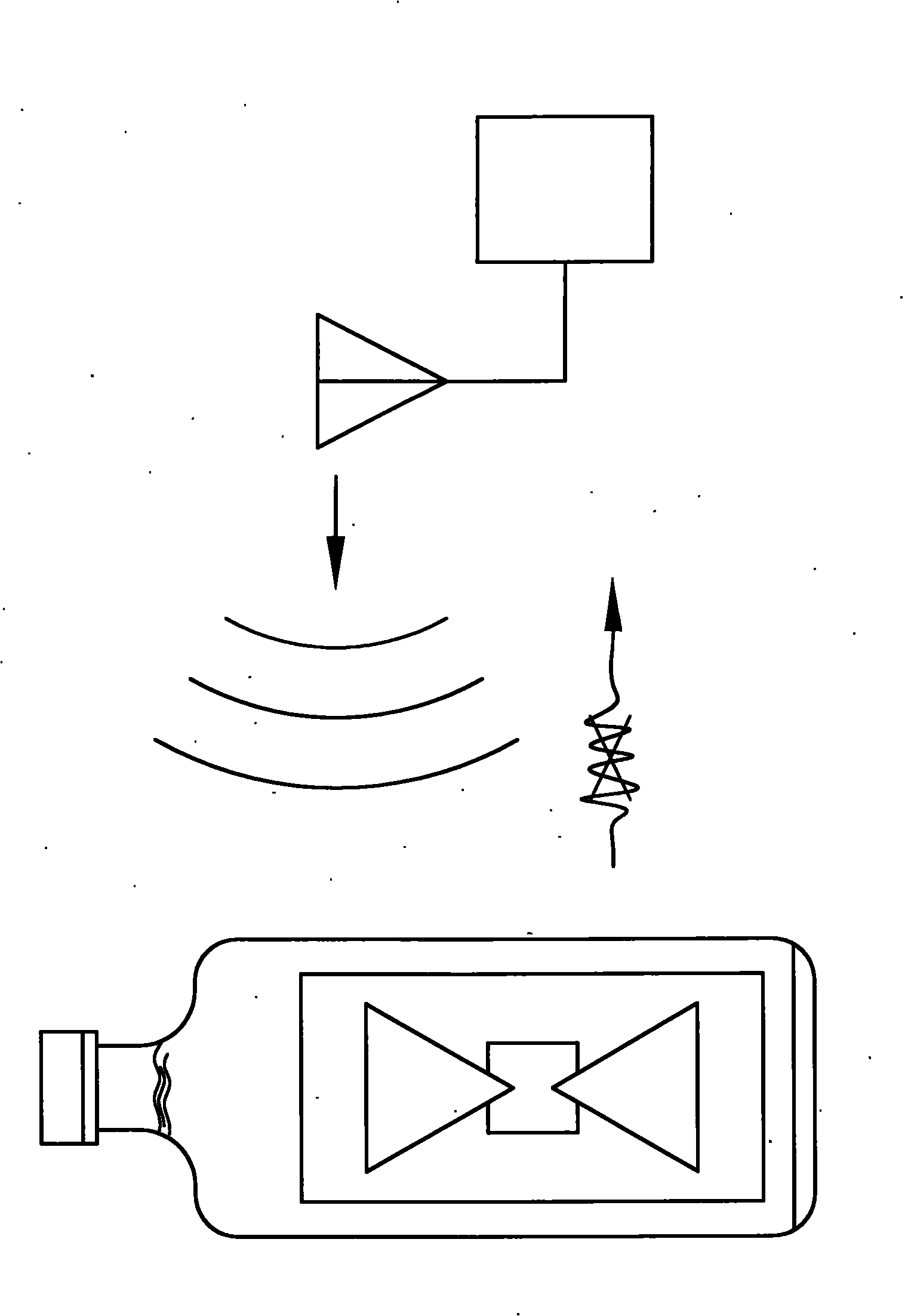 Manufacture method of wireless radio frequency identification mark