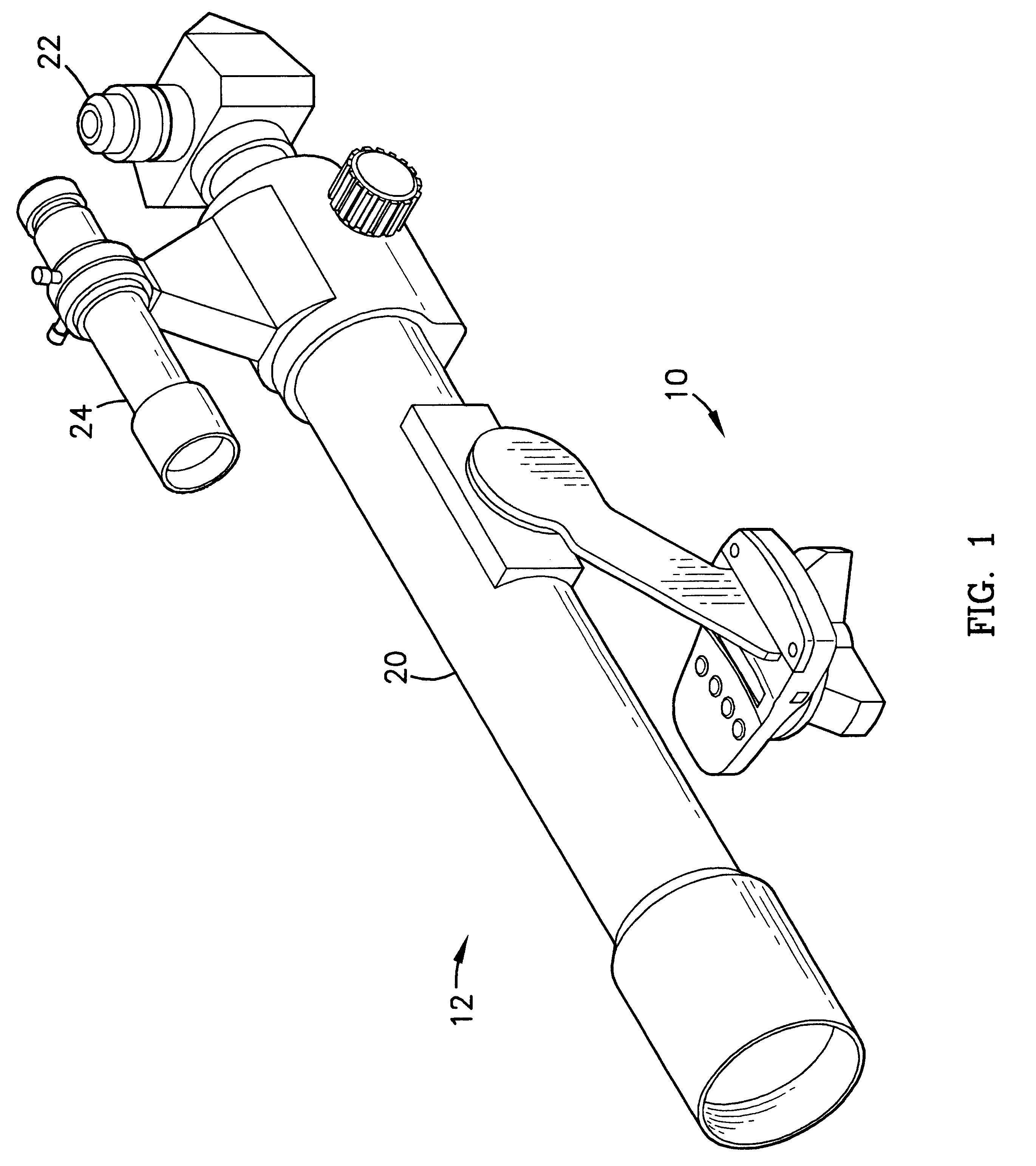 Portable telescope mount with integral locator using magnetic encoders for facilitating location of objects and positioning of a telescope