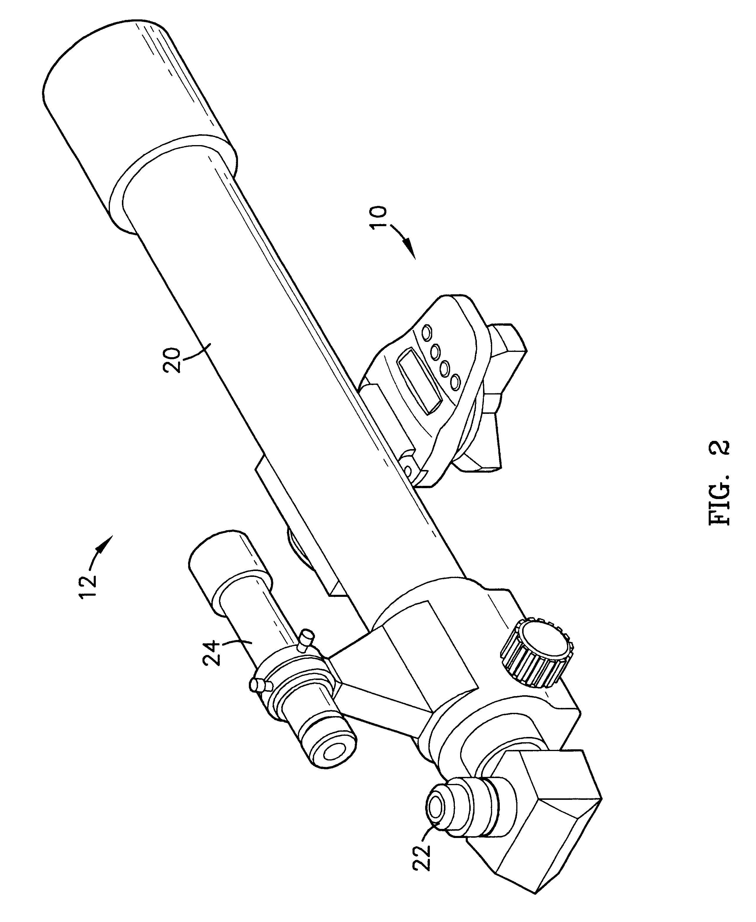Portable telescope mount with integral locator using magnetic encoders for facilitating location of objects and positioning of a telescope