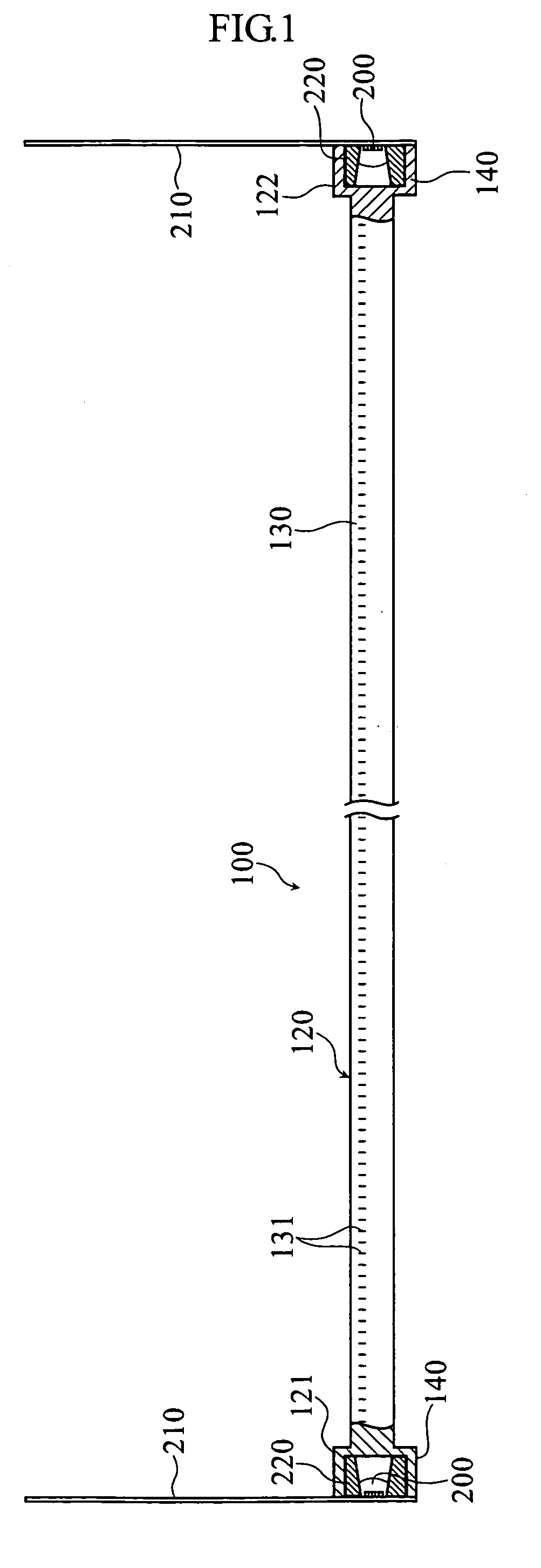 Linear Light Source Device, and Image Reading Device and Planar Display Device Using the Linear Light Source Device