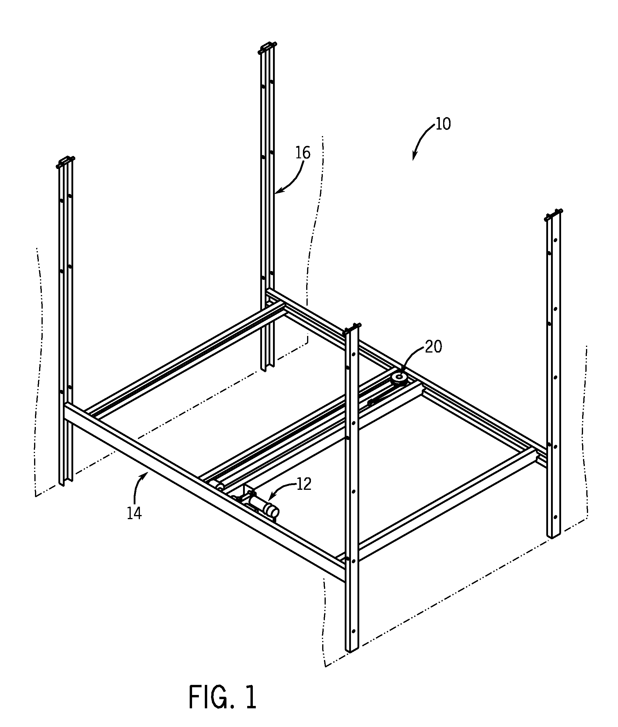 In-vehicle lift mechanism