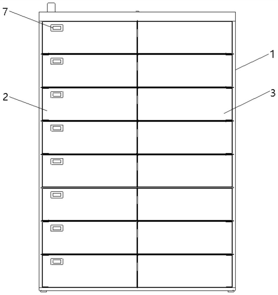 Article storage cabinet