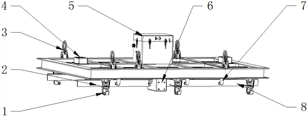 Submarine pipeline briquetting block release combined hanger