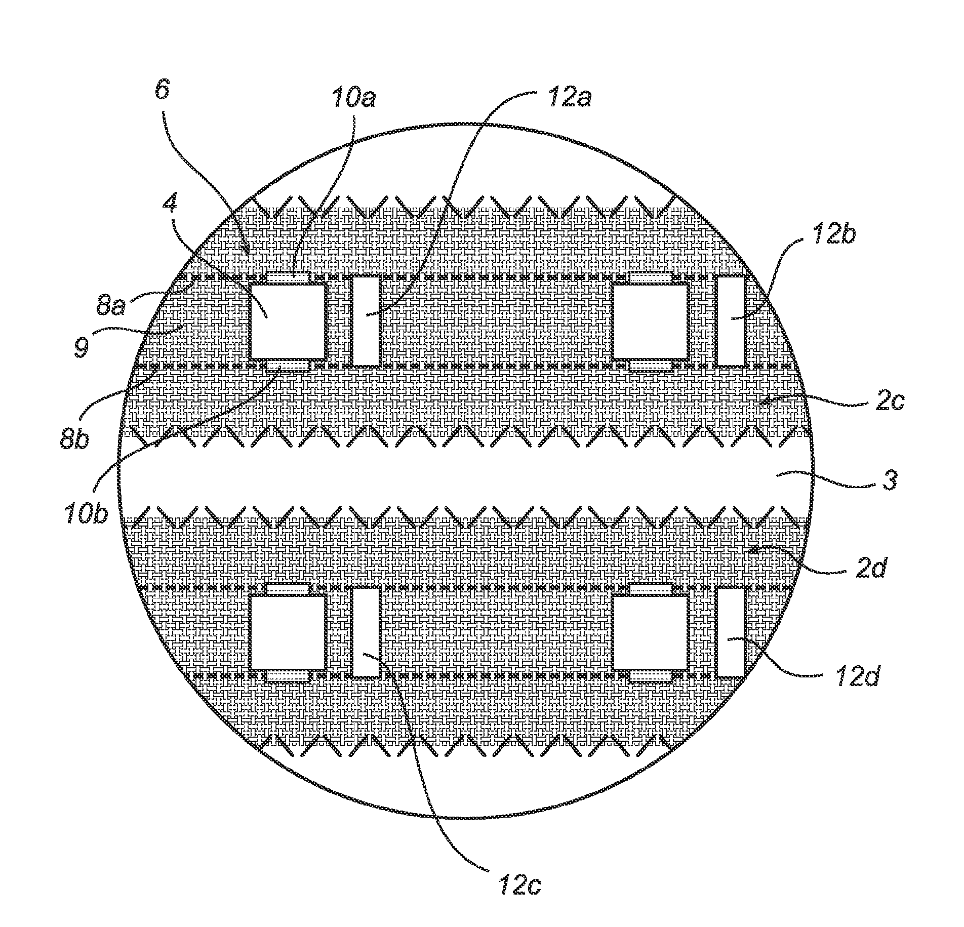Electronic textile with local energy supply devices