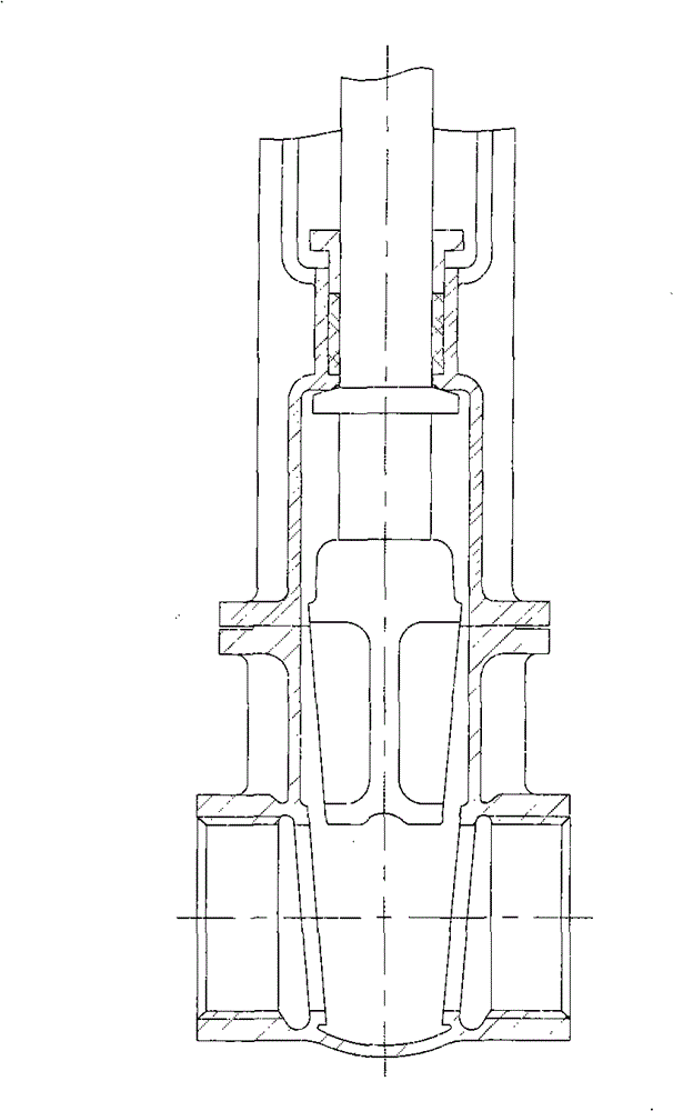 Double sealing valve structure