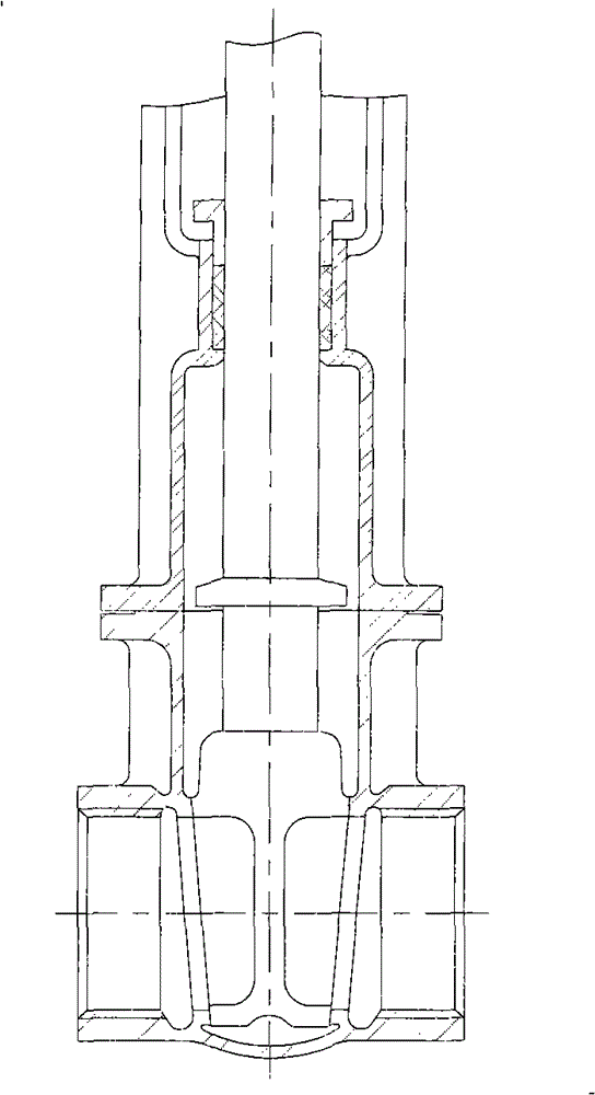 Double sealing valve structure