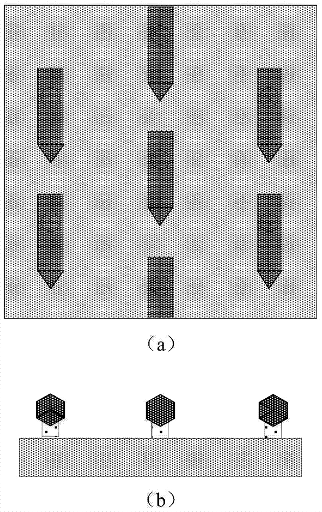 A kind of controllable array nanowire and preparation method of field effect transistor
