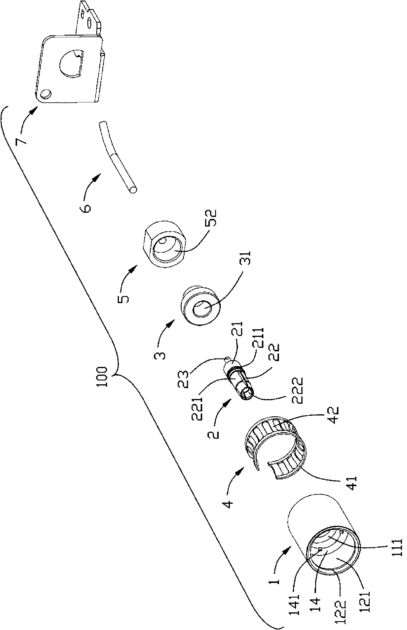 Radio frequency connector and assembly method thereof
