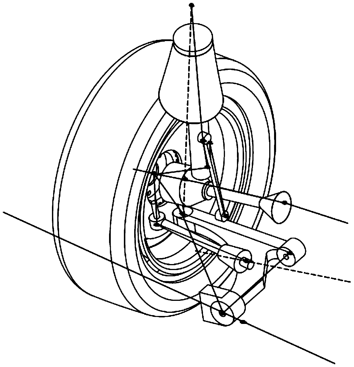 Structure design-oriented suspension hard spot optimization method